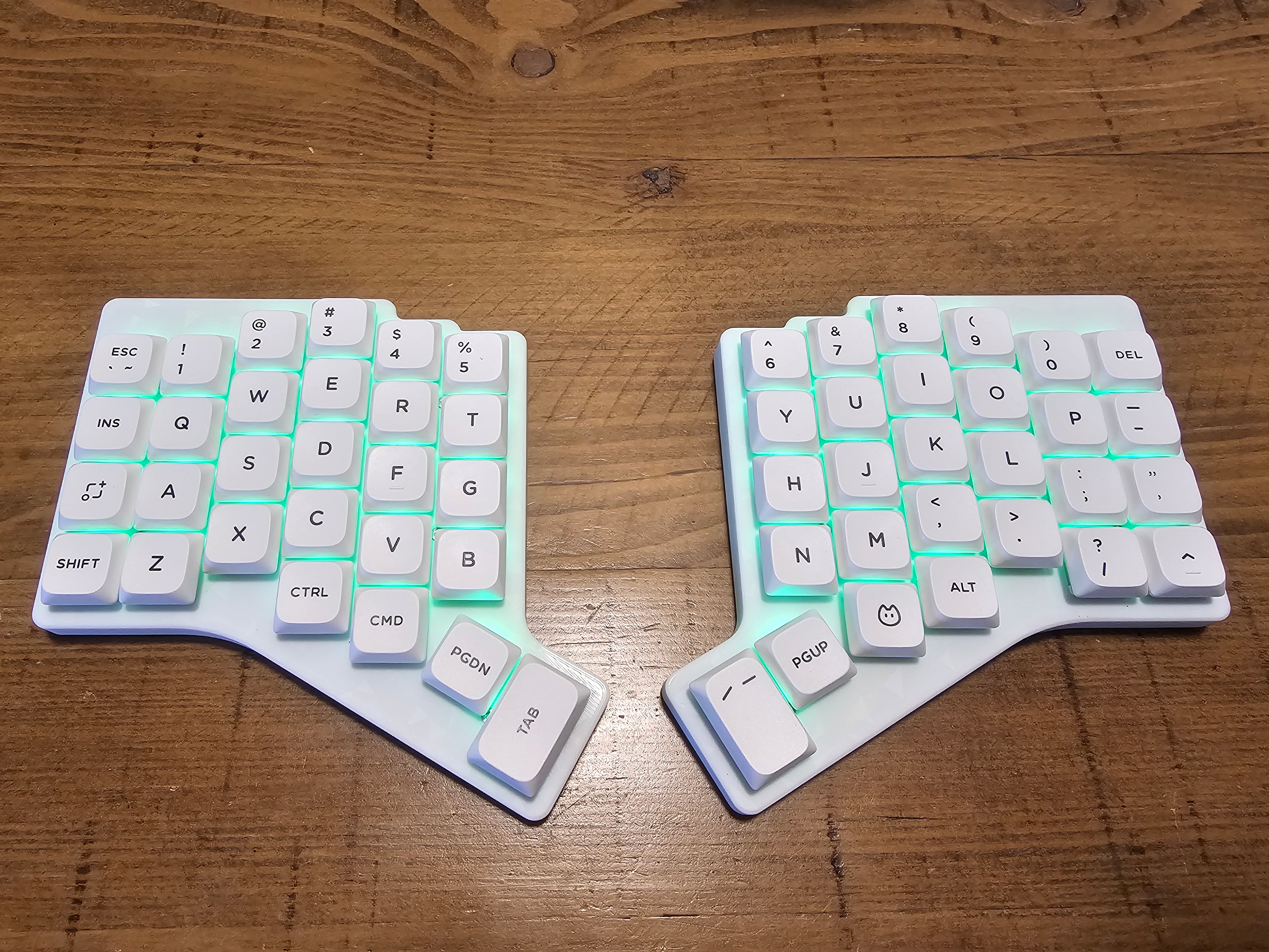 Tomahawk56 Wireless Low Profile Split Keyboard