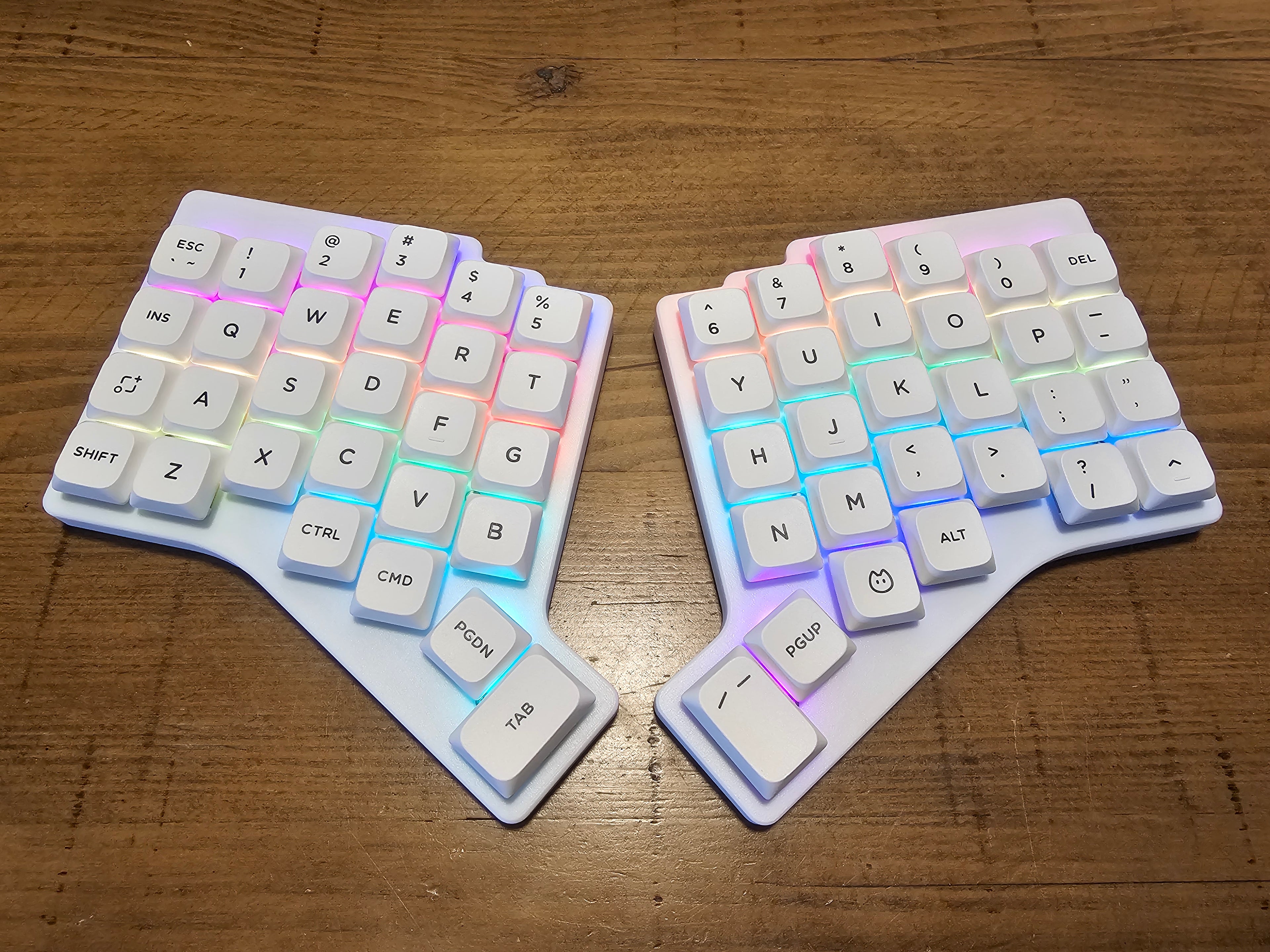 Tomahawk56 Wireless Low Profile Split Keyboard