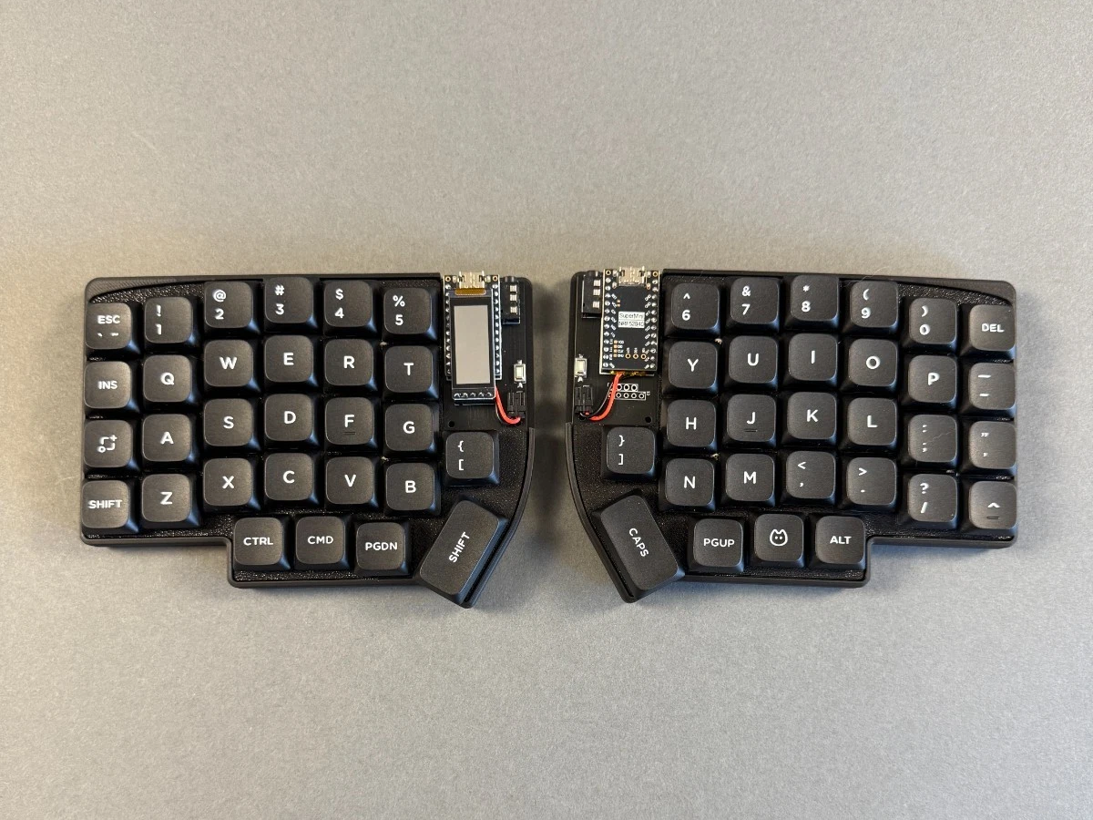 Lily58 Wireless Low Profile Split Keyboard