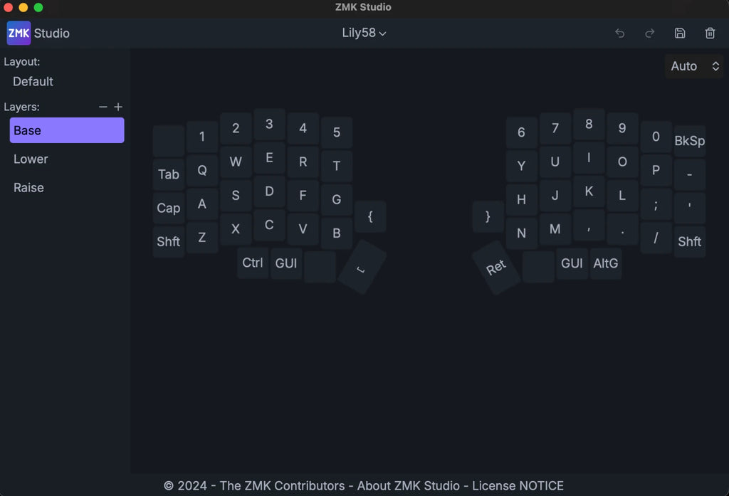Lily58 Wireless Low Profile Split Keyboard